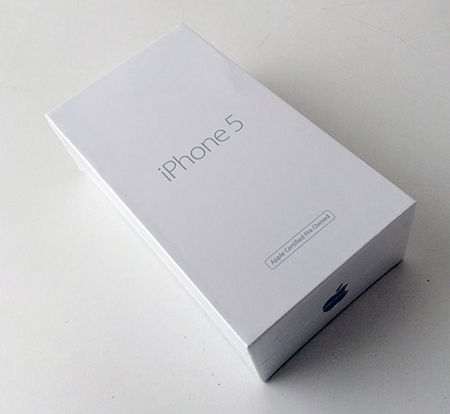 Упаковка iPhone 5s