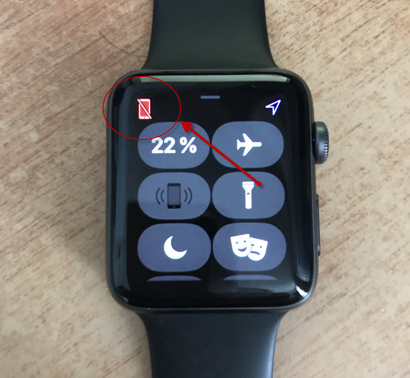 Связь между iPhone и Apple Watch