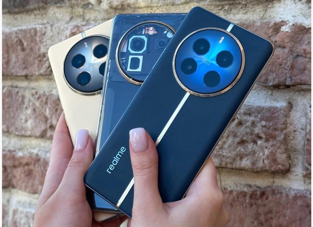 Realme 12 Pro+ показали в версии с прозрачным корпусом